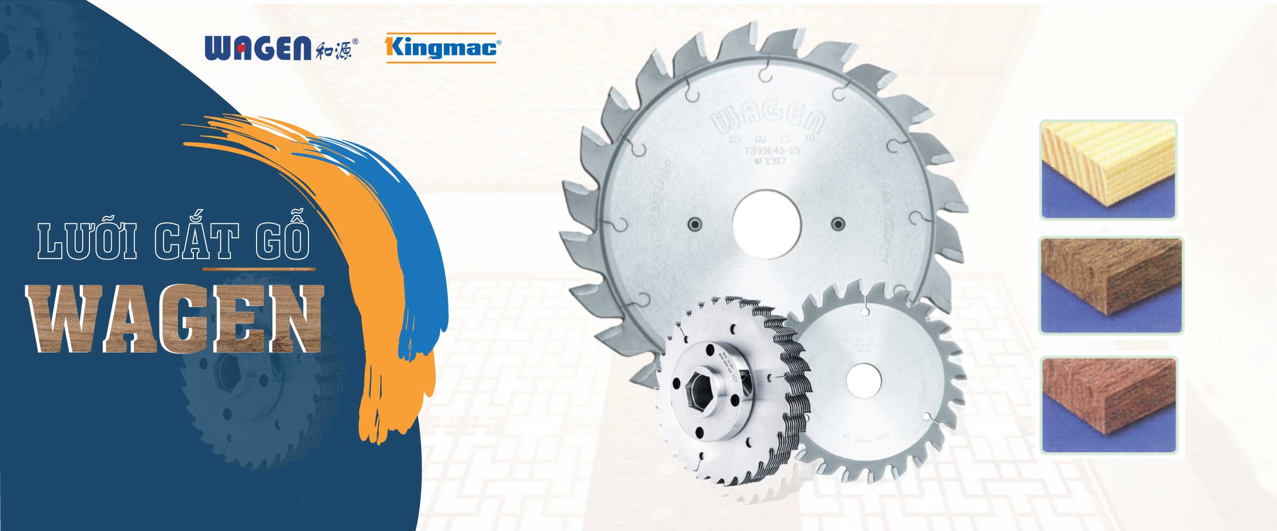 banner lưỡi cắt gỗ